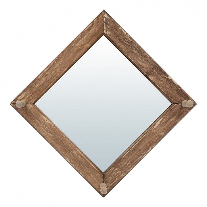 Зеркало настенное (30x30 см) Банные штучки 31237