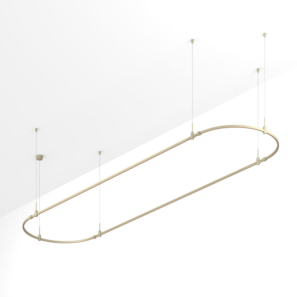 Трек ART-APRIORI-OVAL-HANG-4000x1000 (OG) ( Arlight , IP20 Металл, 3 года)