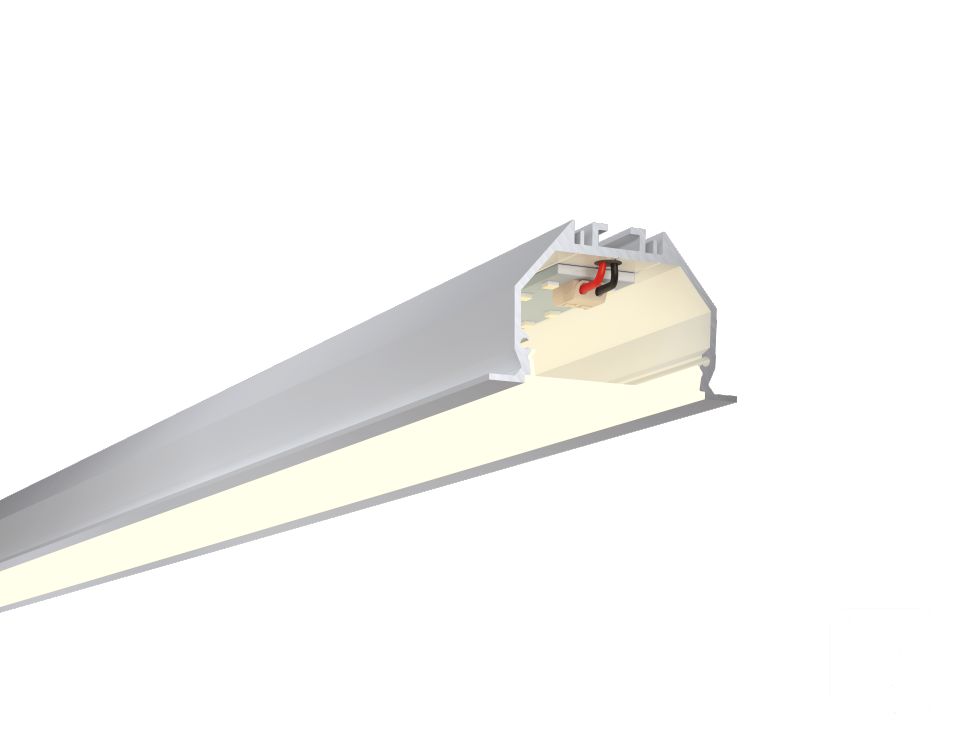 6063 Линейный светильник LINE4932IN-П NoPS (Anod/2250mm/LT70 — 4K/85,5W) — БЕЗ БП