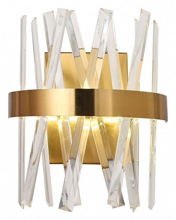 Накладной светильник Natali Kovaltseva Led Lamps LED LAMPS 81359 GOLD SATIN