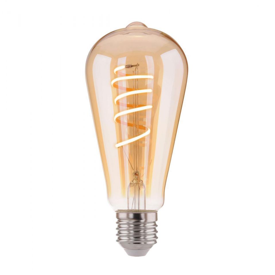  Elektrostandard Лампа светодиодная филаментная E27 8W 3300K золотистая 4690389125225