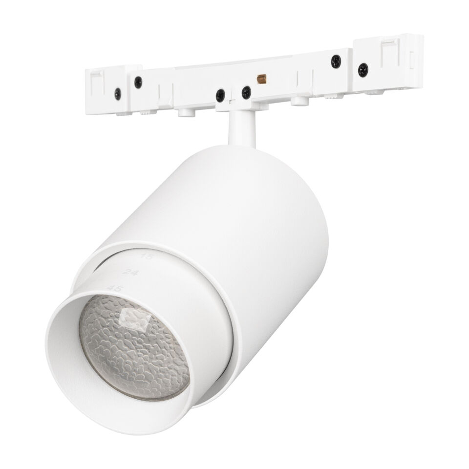 Светильник MAG-MICROCOSM-SPOT-ZOOM-R38-5W Warm3000 (WH, 10-55 deg, 24V) ( Arlight , IP20 Металл, 5 лет)