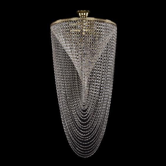Каскадная люстра Bohemia Ivele Crystal 1921/45-100/G