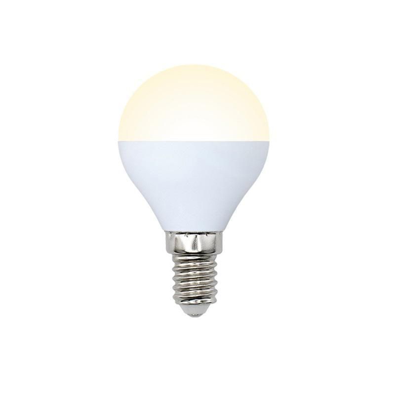 Лампа светодиодная Volpe LED-G45-7W/WW/E14/FR/NR картон