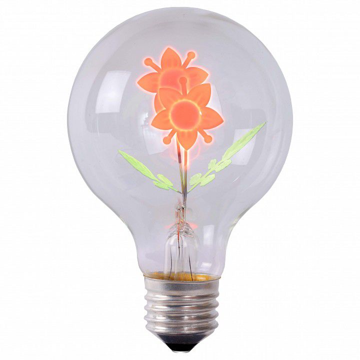 Лампа светодиодная Lucide Flower E27 3Вт 1700K 49039/03/60