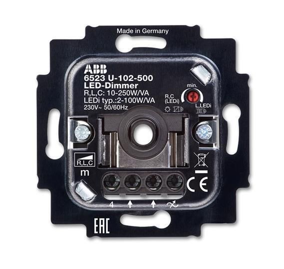 Диммер поворотный LED ABB BJE 100W 2CKA006512A0335