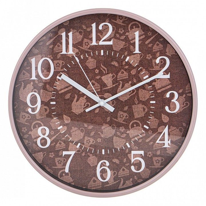  Lefard Настенные часы (30.5 см) Coffee time 221-356
