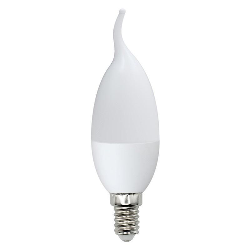 Лампа светодиодная Volpe LED-CW37-9W/WW/E14/FR/NR картон