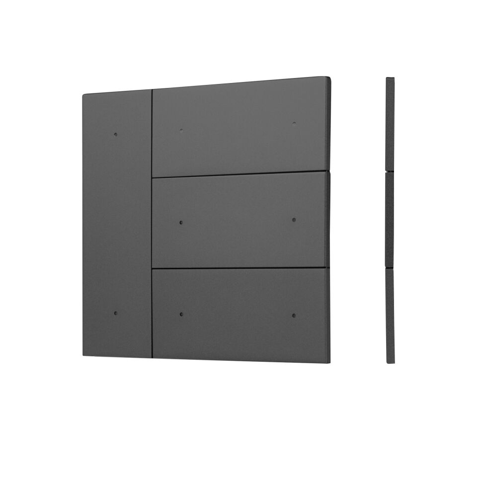 INTELLIGENT ARLIGHT Накладка панели KNX-23-4G-SUF Dark Grey (Backlight) ( Arlight , IP20 Металл, 2 года)