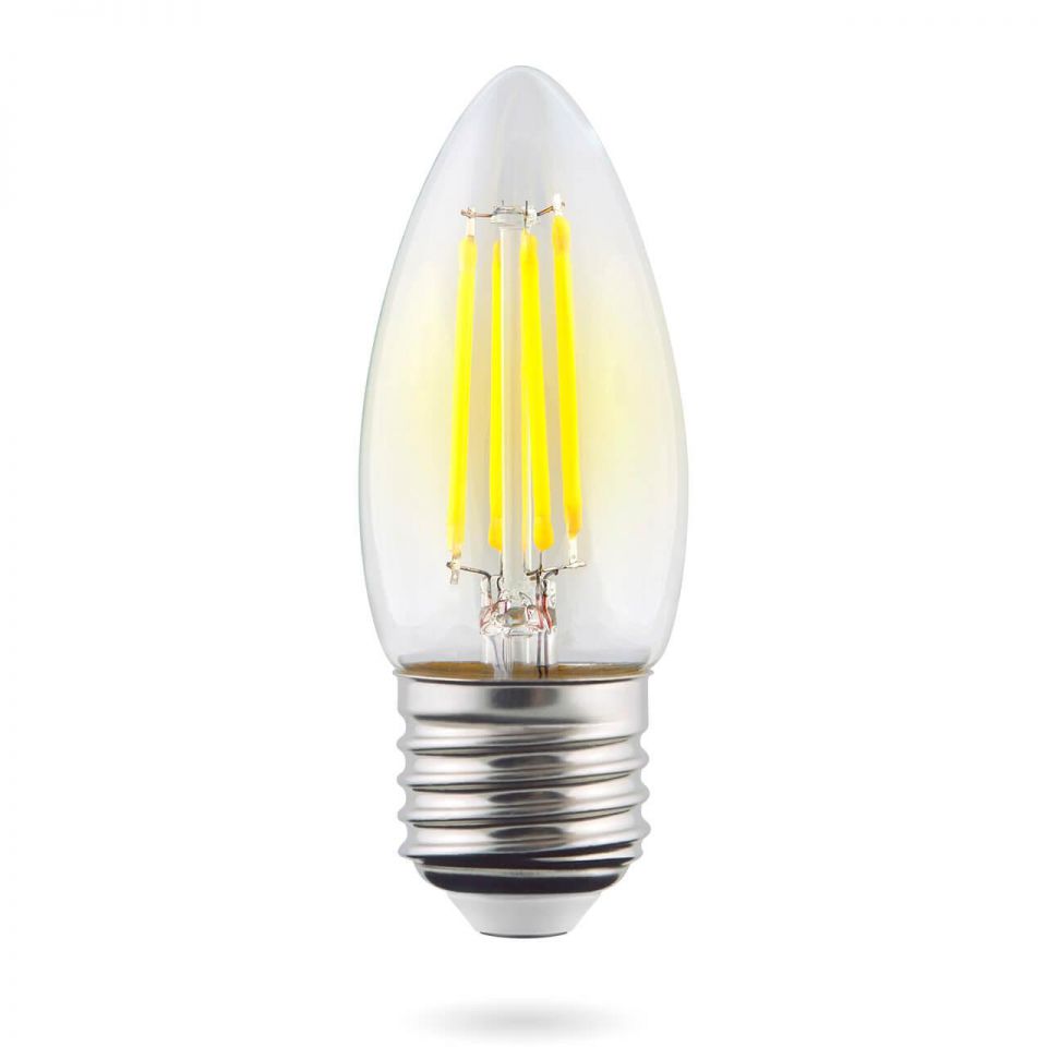  Voltega Лампа светодиодная E27 6W 4000К прозрачная VG10-C1E27cold6W-F 7029