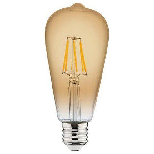 Лампа светодиодная Horoz Rustic Globe E27 6Вт 2200K HRZ00002343