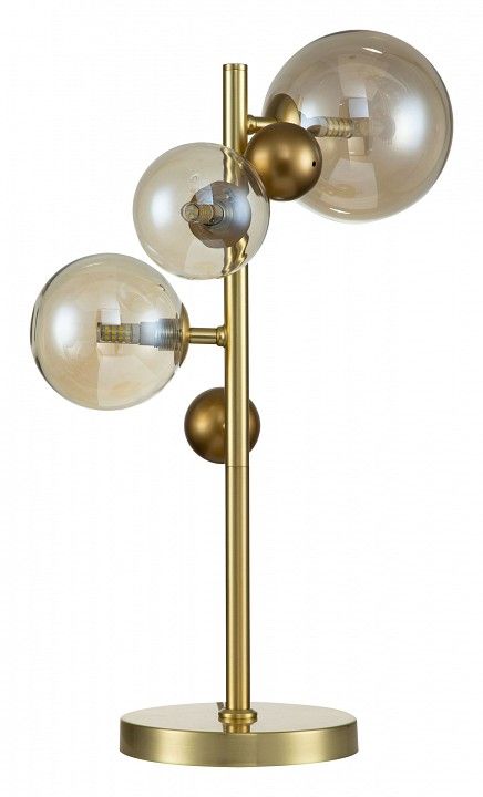 Настольная лампа декоративная Indigo Intero 11024/3T Gold