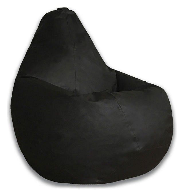  Dreambag Кресло-мешок Черная ЭкоКожа 2XL