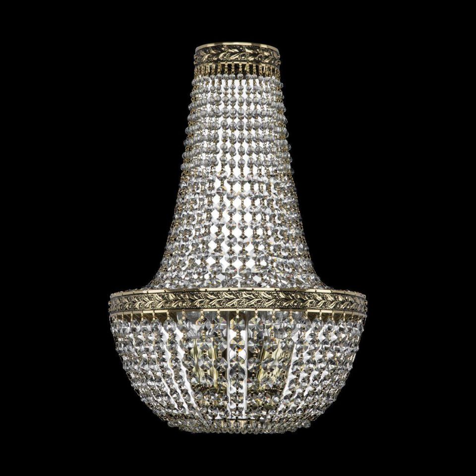 Настенный светильник Bohemia Ivele Crystal 19051B/H2/25IV GB