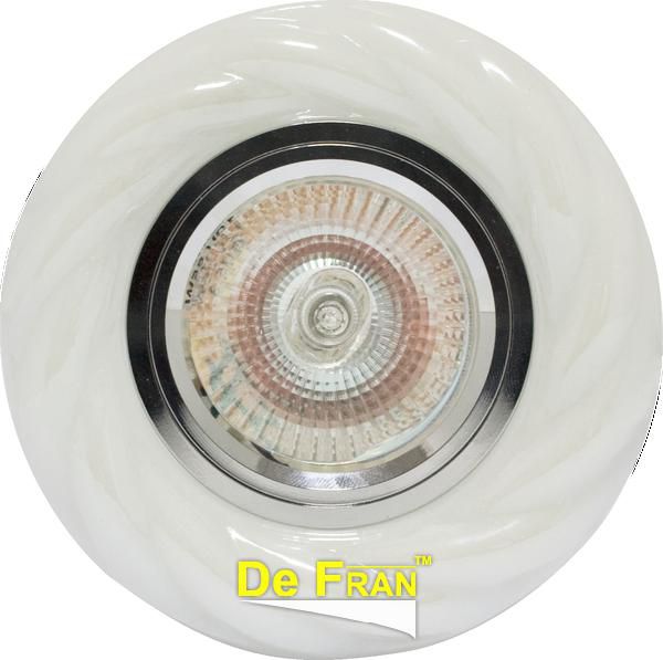Точечный светильник De Fran FT 819 W керамика матовый белый MR16 1 x 50 вт