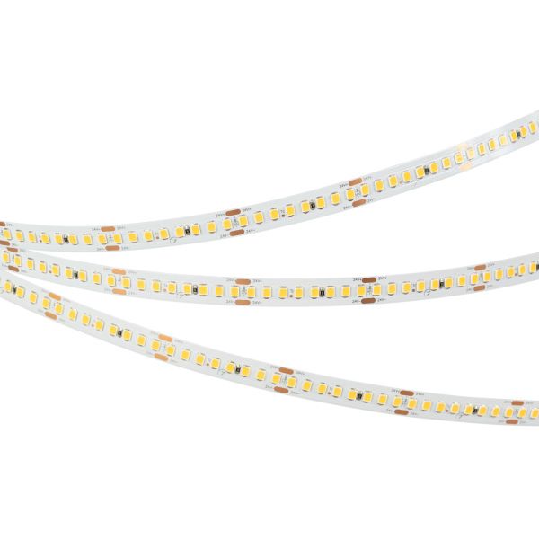 Лента RT-A192-10mm 24V Warm3500 (17.6 W/m, IP20, 2835, 5m) ( Arlight , высок.эфф.150 лм/Вт)