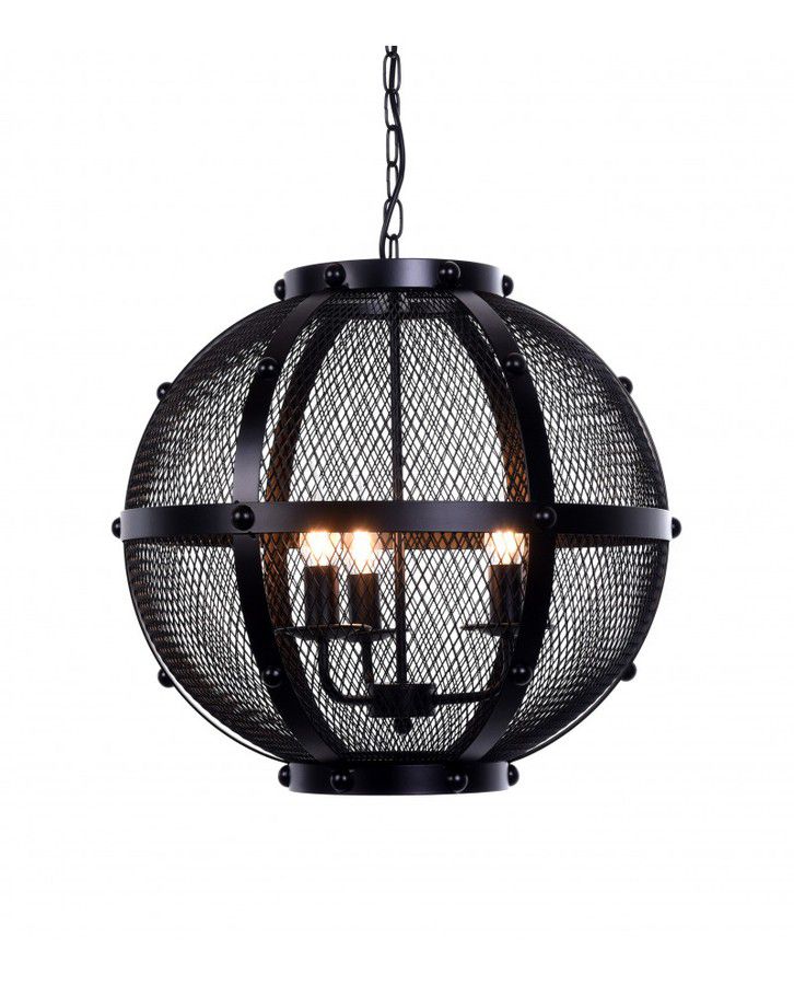 Подвесной светильник Lumina Deco Cavaro W3 черный