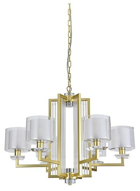 Подвесная люстра Newport ALEXANDRA 4406+1/C mat.gold