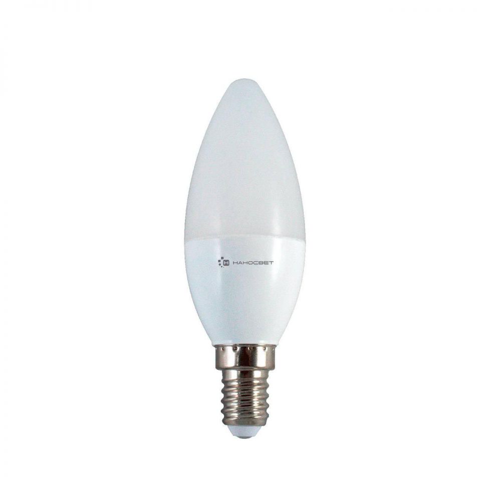  Наносвет Лампа светодиодная E14 6W 4000K матовая LE-CD-6/E14/840 L251
