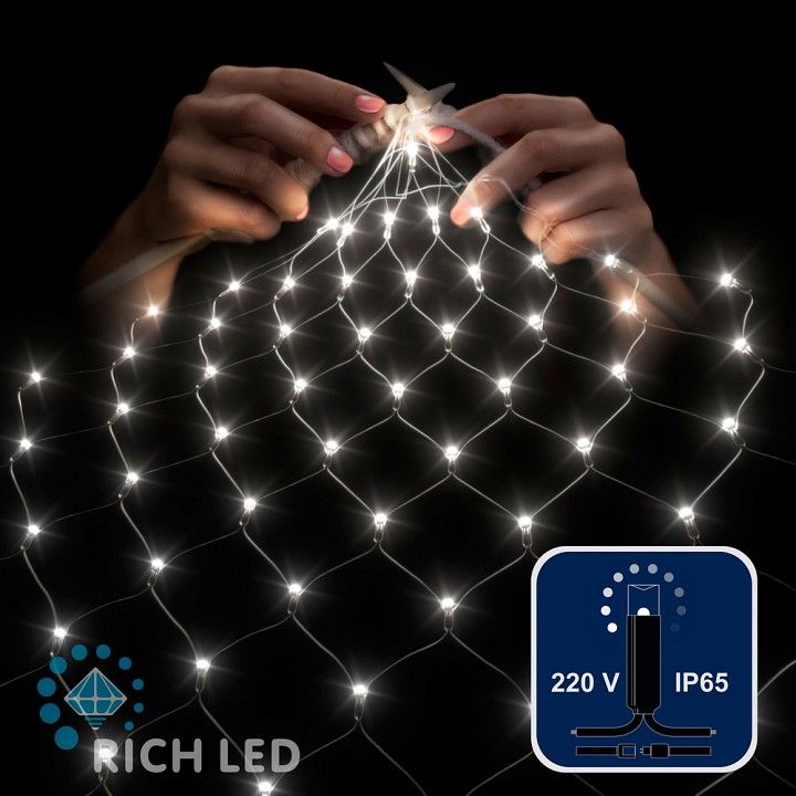  Rich LED Сеть световая RL-N2*4 RL-N2*4-CB/W