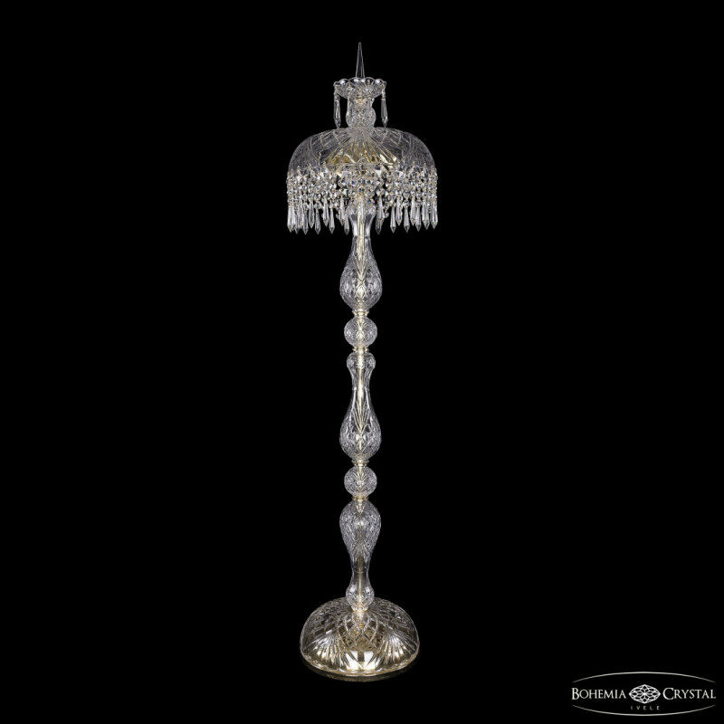 Торшер Bohemia Ivele Crystal 1478 14781T1/35-145 G Drops