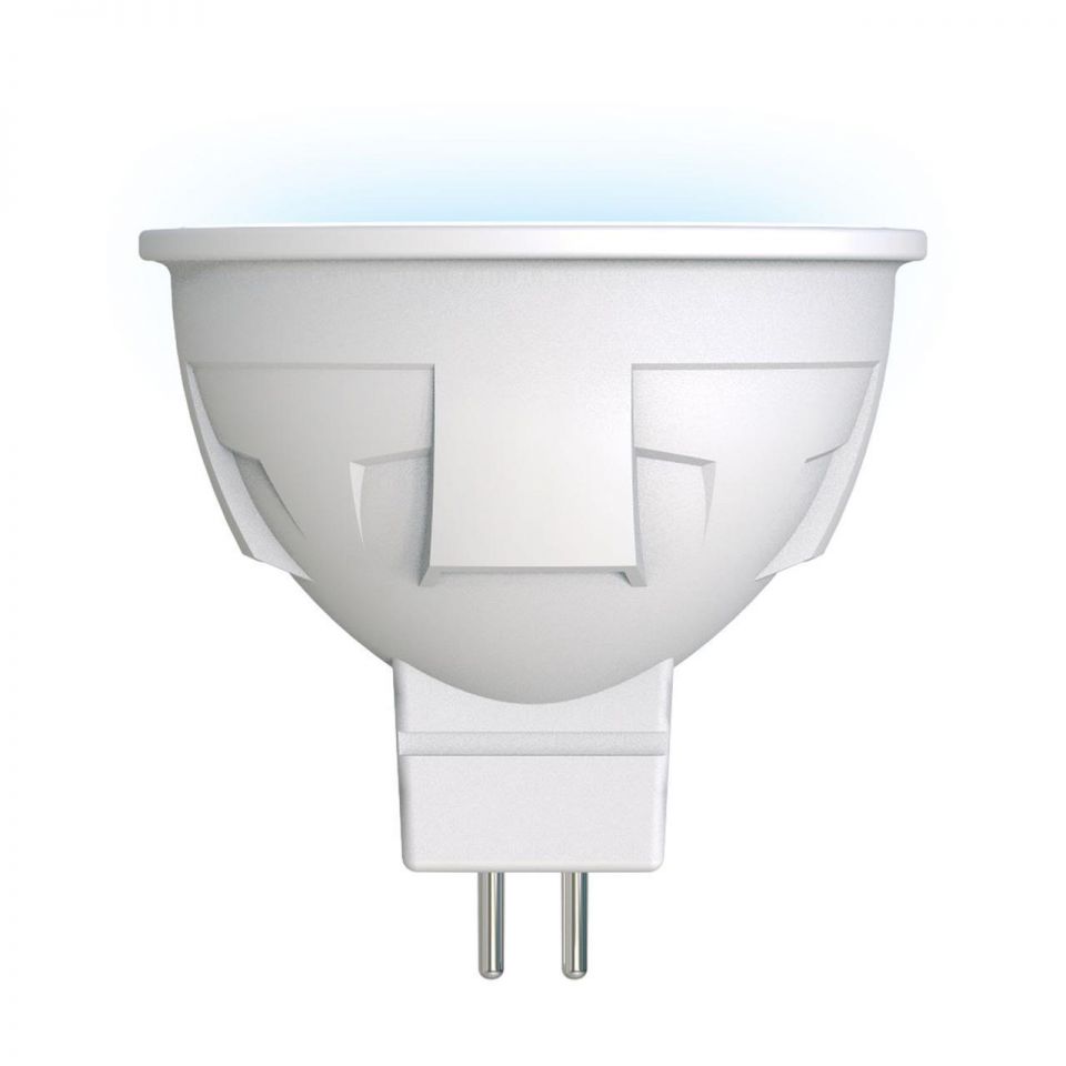 Лампа светодиодная Uniel LED-JCDR 6W/NW/GU5.3/FR PLP01WH картон