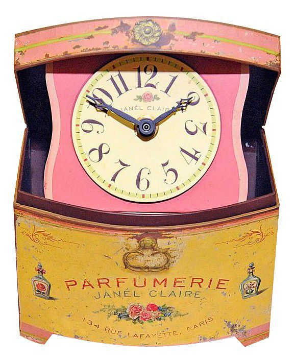  Timeworks Настольные часы (10x13 см) French Perfume BCPF4S