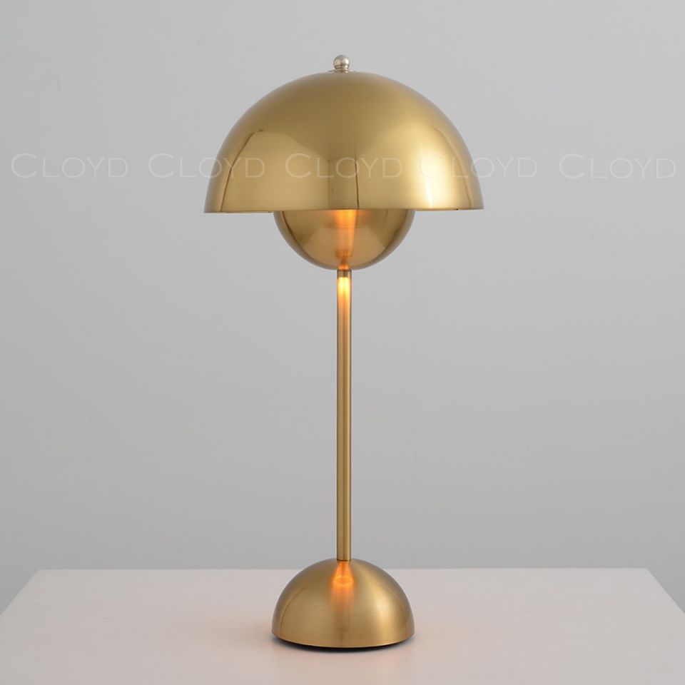 Настольная лампа Cloyd ERMA-B T1 / выс. 50 см - золото (арт.30131)