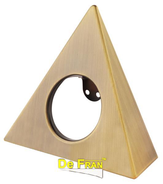 Корпус De Fran FT 9251 A Треугольник накладной античное золото