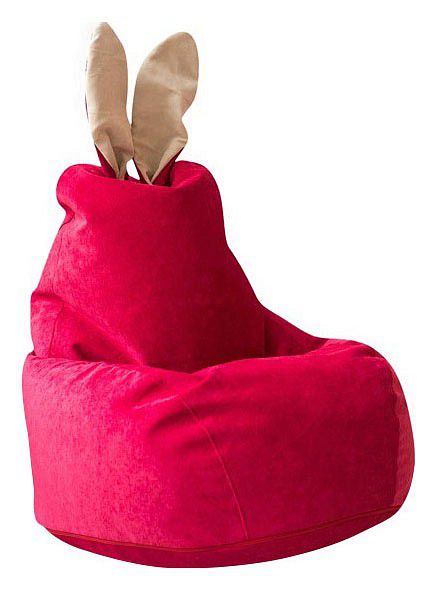  Dreambag Кресло-мешок Зайчик Малиновое