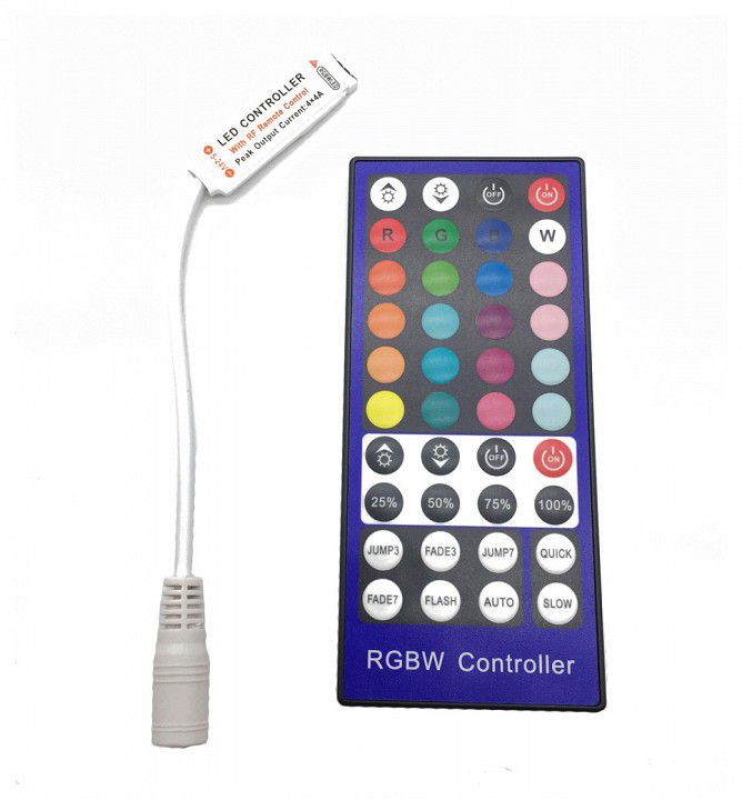 Контроллер-регулятор цвета RGBW с пультом ДУ Apeyron Electrics 04-40