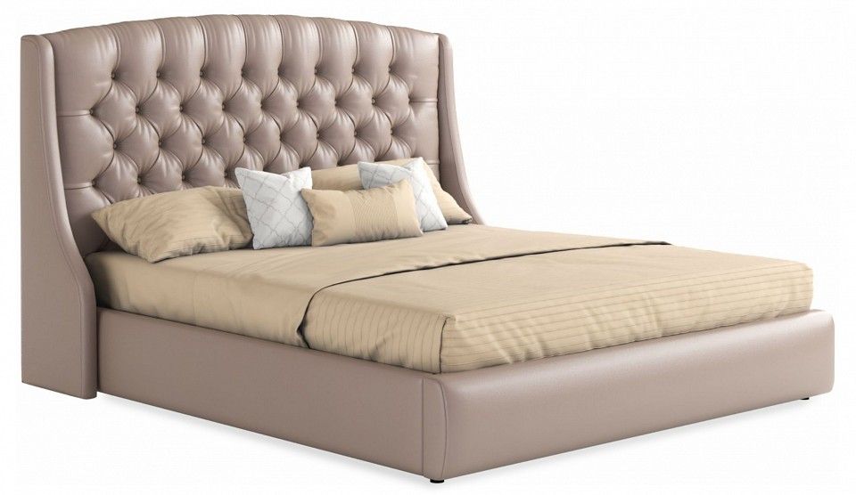  Наша мебель Кровать двуспальная Стефани с матрасом Promo B Cocos 2000x1600