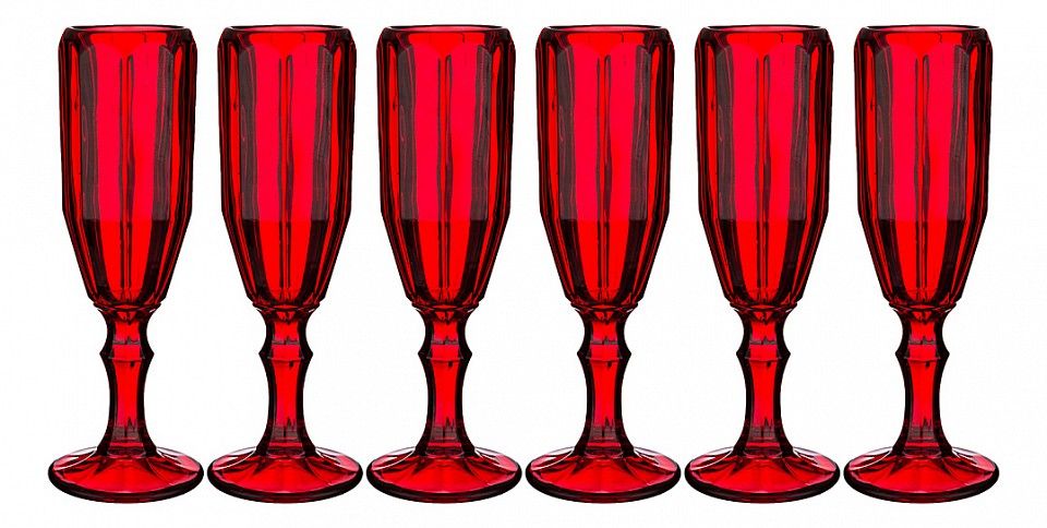  Lefard Набор из 6 бокалов для шампанского Рока 694-022