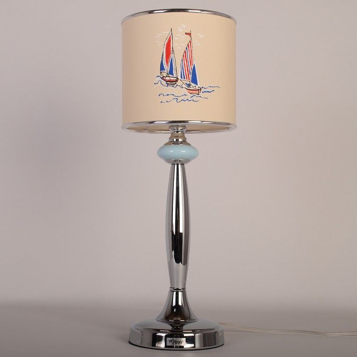 Настольная лампа декоративная Manne TL.7737-1BL TL.7737-1BL (корабли) настольная лампа 1л
