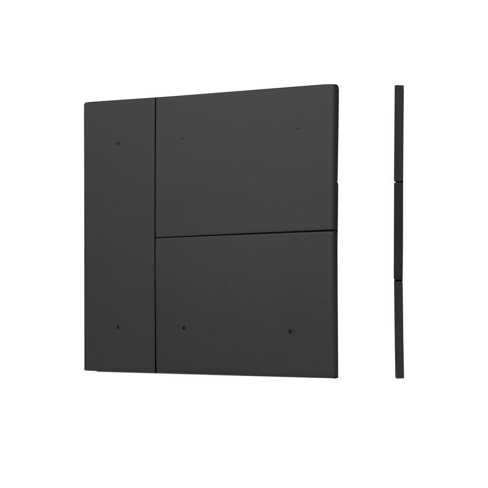 INTELLIGENT ARLIGHT Накладка панели KNX-23-3G-SUF Black (Backlight) ( Arlight , IP20 Металл, 2 года)