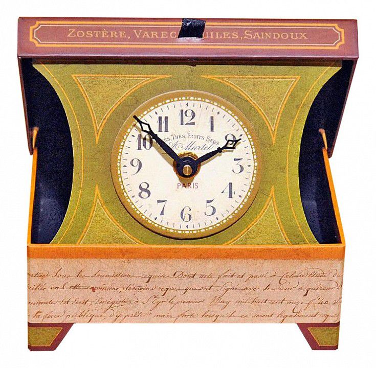  Timeworks Настольные часы (11x14 см) French Script BCFS2S