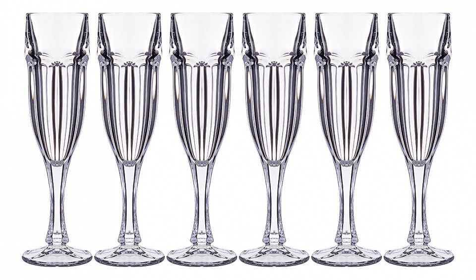  АРТИ-М Набор из 6 бокалов для шампанского Safari 669-275