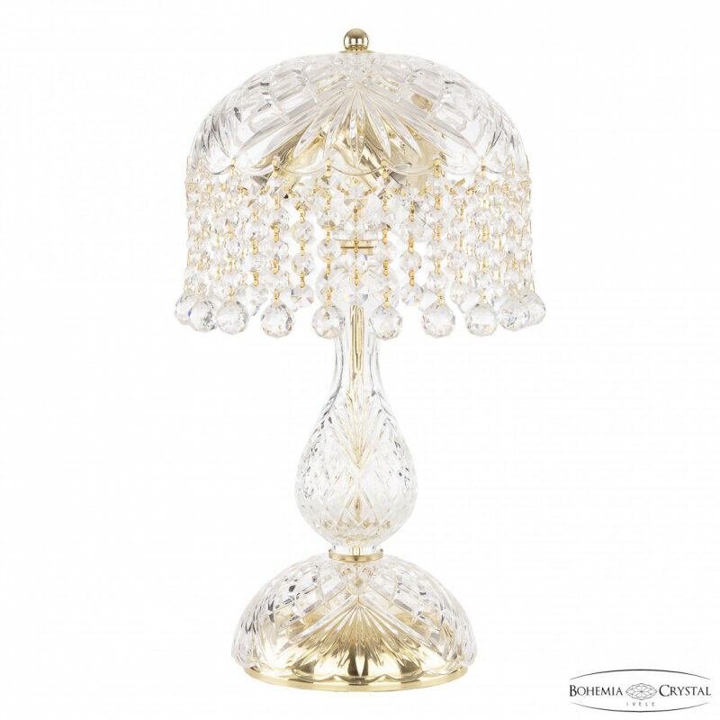 Настольная лампа декоративная Bohemia Ivele Crystal 1478 14781L1/22 G Balls