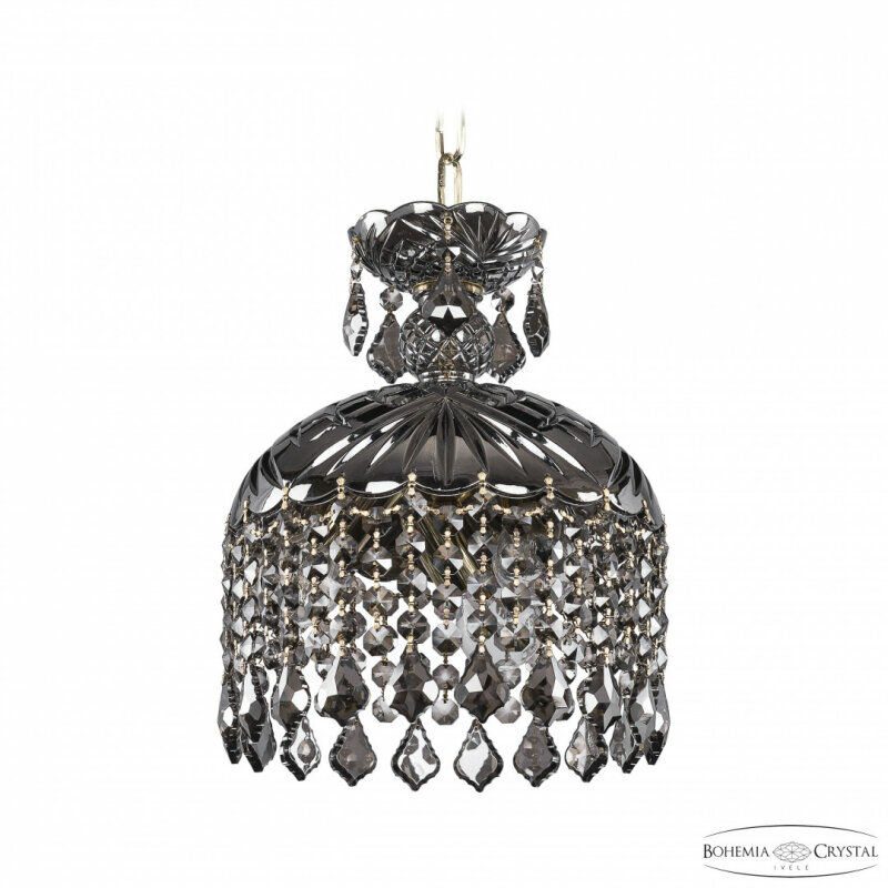 Подвесная люстра Bohemia Ivele Crystal 1478 14781/22 G Leafs M731