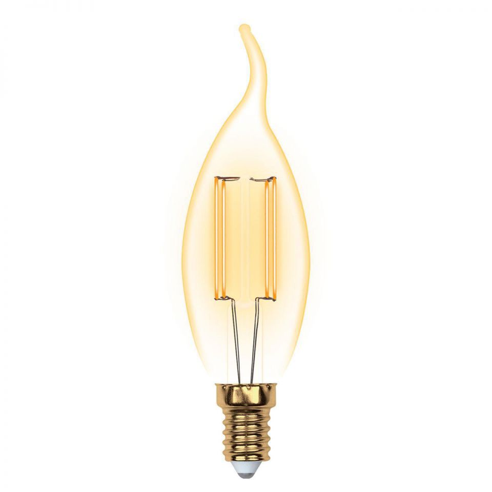 Лампа светодиодная Uniel LED-CW35-5W/GOLDEN/E14 GLV21GO