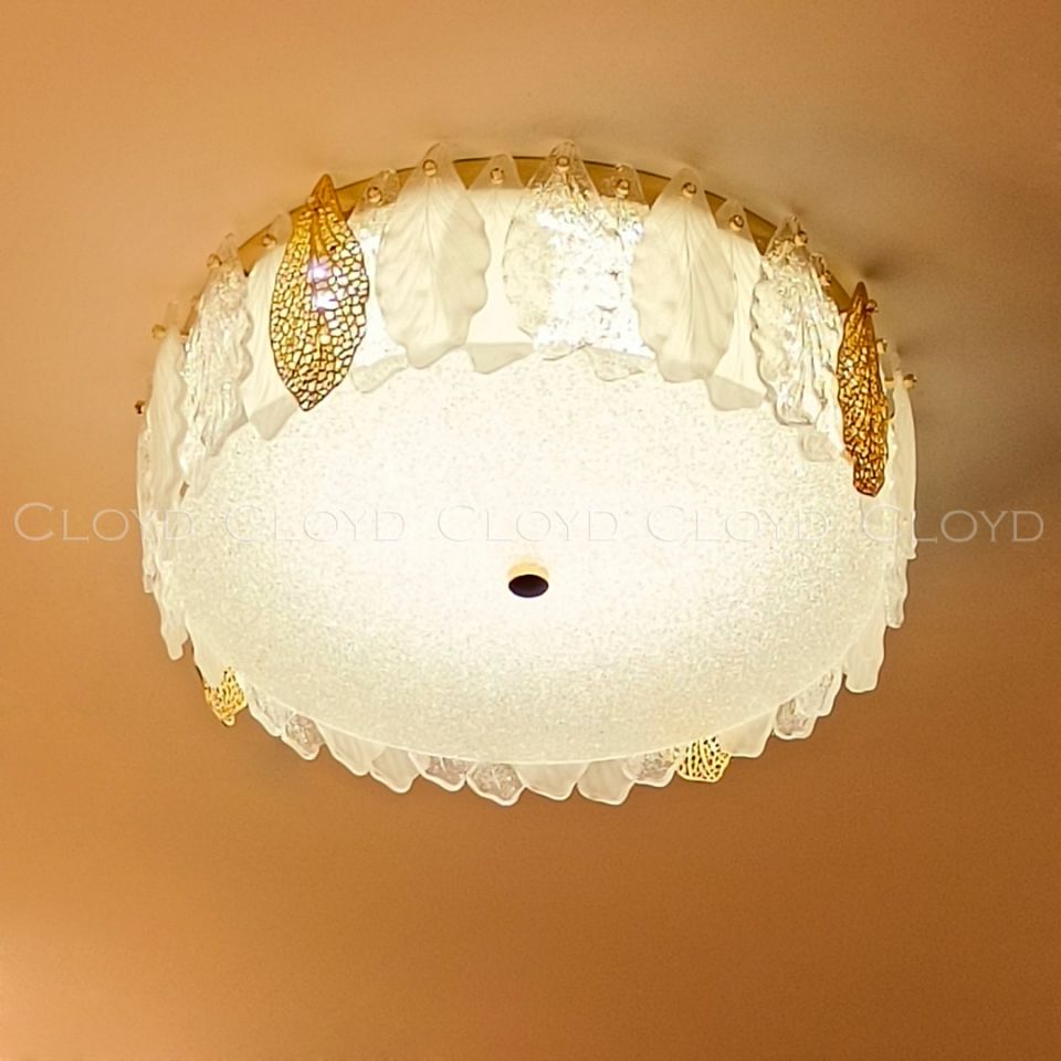 Потолочный светильник Cloyd SENEGAL FM1 / Ø47 см - золото (арт.11175)