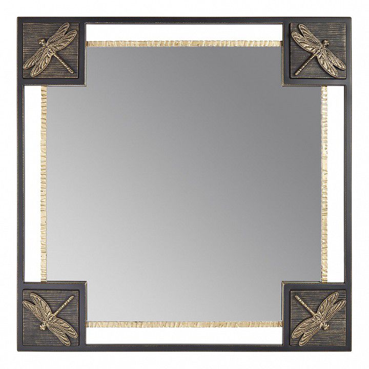  Runden Зеркало настенное (72x72 см) Стрекозы V20045