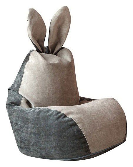  Dreambag Кресло-мешок Зайчик Серый