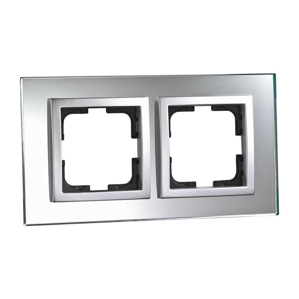 Рамка 2-постовая Mono Electric Style Glass зеркало 107-700000-161