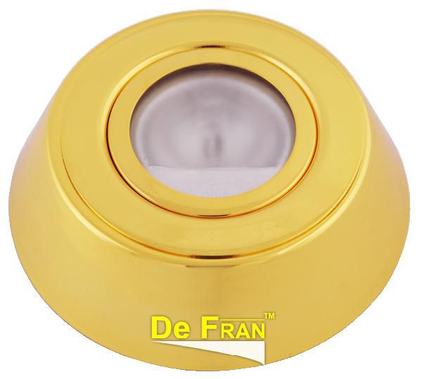 Точечный светильник De Fran JB-9251-1 G "Пирамида накладная", лампа в комплекте золото G4 1 x 20 вт