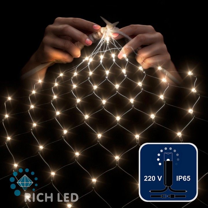  Rich LED Сеть световая RL-N2*2 RL-N2*2-CB/WW