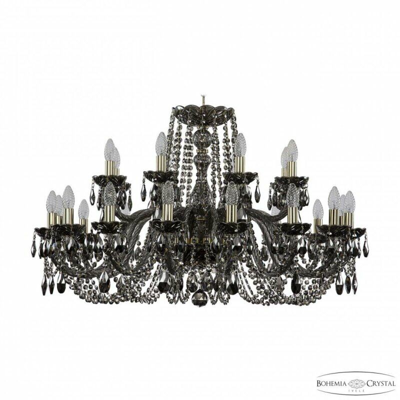 Подвесная люстра Bohemia Ivele Crystal 1402 1402/16+8/360 G M731