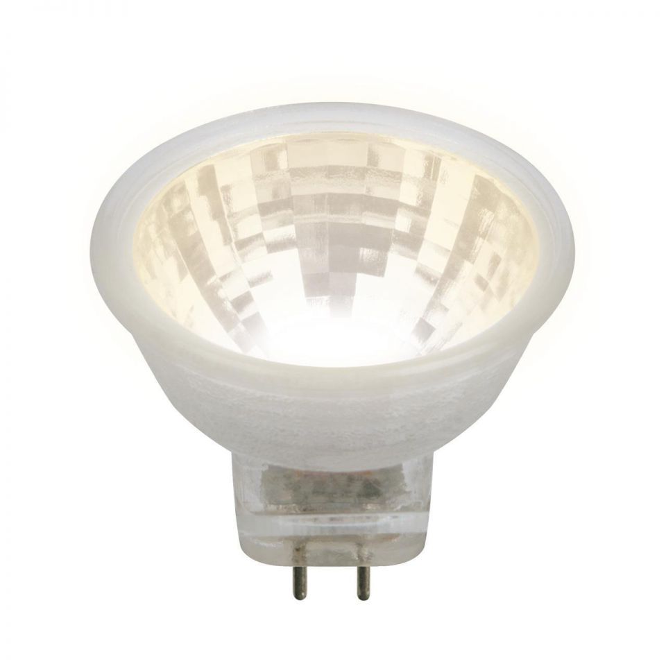 Лампа светодиодная Uniel LED-MR11-3W/WW/GU4 GLZ21TR