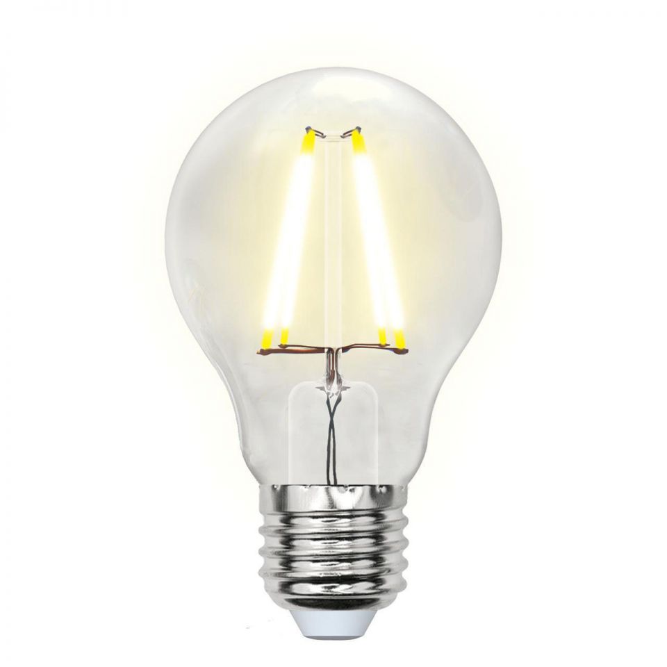 Лампа светодиодная Uniel LED-A60-8W/WW/E27/CL GLA01TR картон