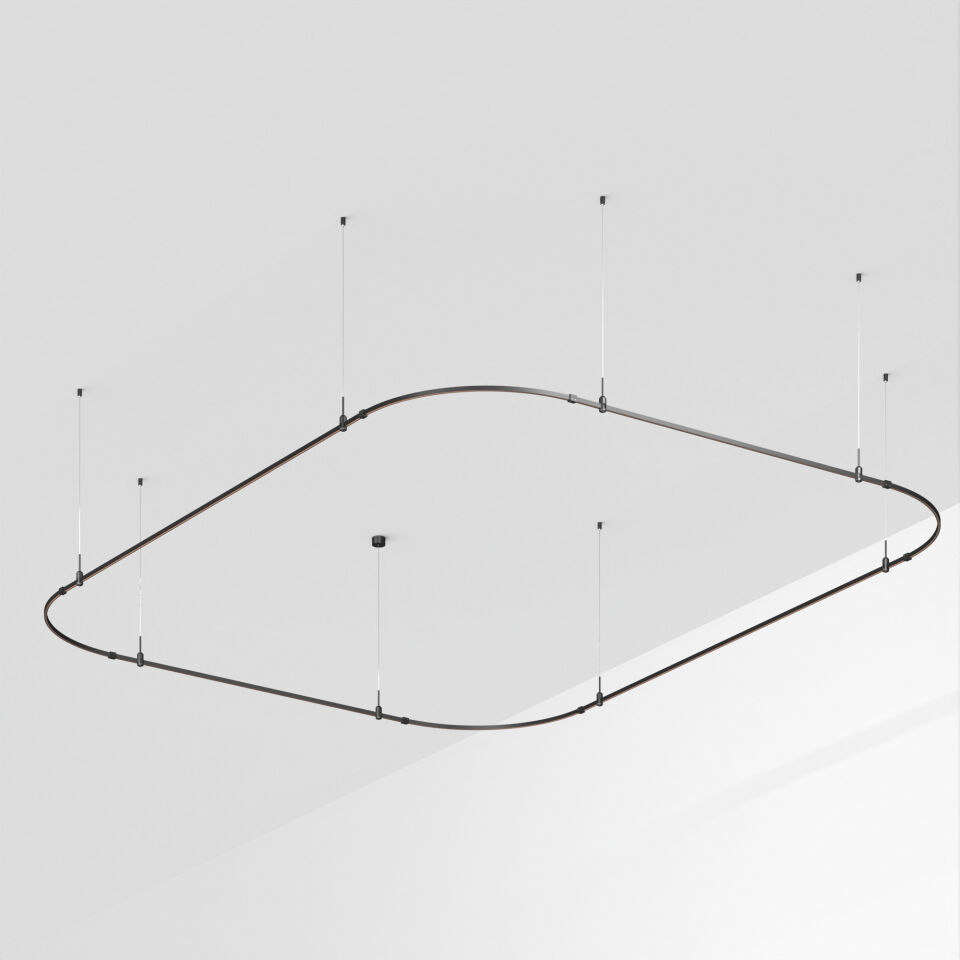 Трек ART-APRIORI-RECTANGLE-SOFT-HANG-4500x3500 (BK) ( Arlight , IP20 Металл, 3 года)